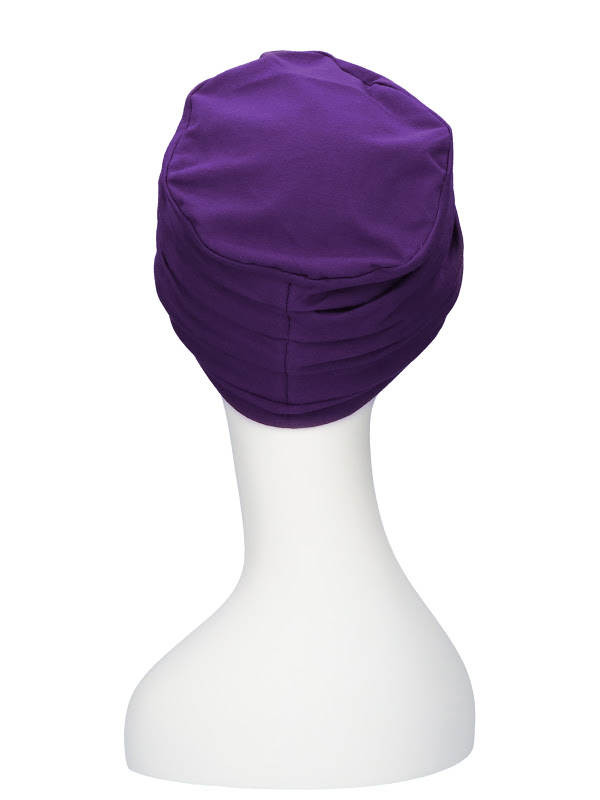 Chemo muts Noa - N402 Paars Chemo mutsjes Noa - N402 Paars