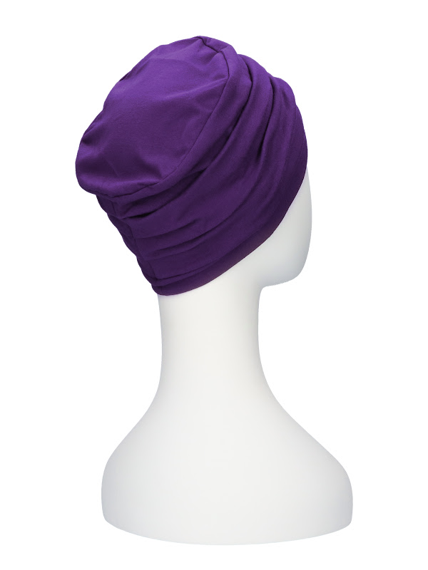 Chemo muts Noa - N402 Paars Chemo mutsjes Noa - N402 Paars