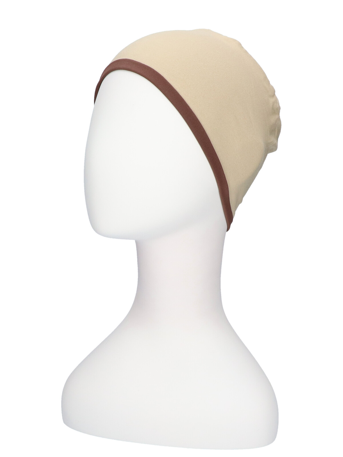 Slaapmuts chemo Lee Reverse LR1632 Beige-Brown Chemo mutsjes nacht Lookhatme