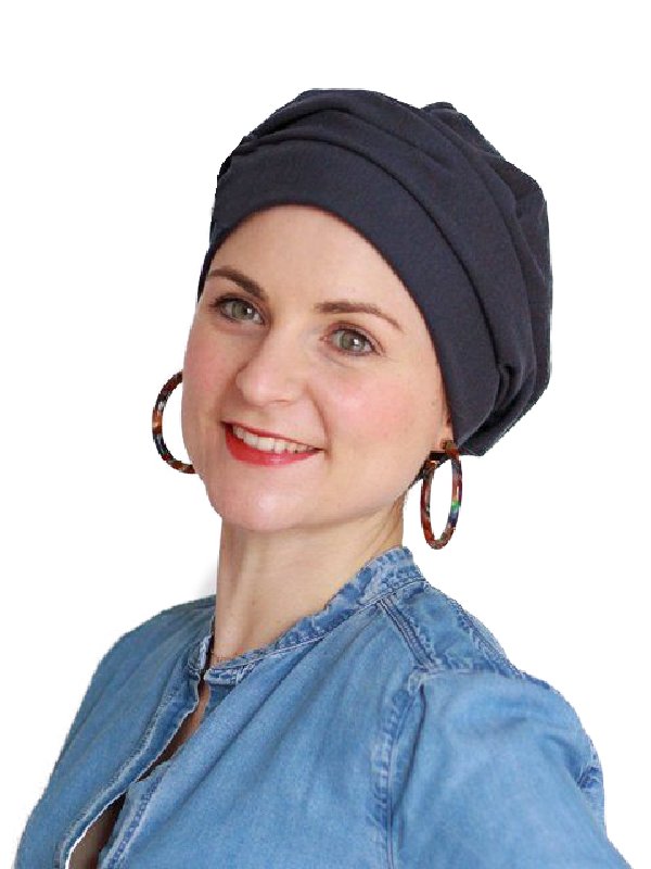 Chemo muts Maya Navy MA1653 Chemo mutsjes Lookhatme